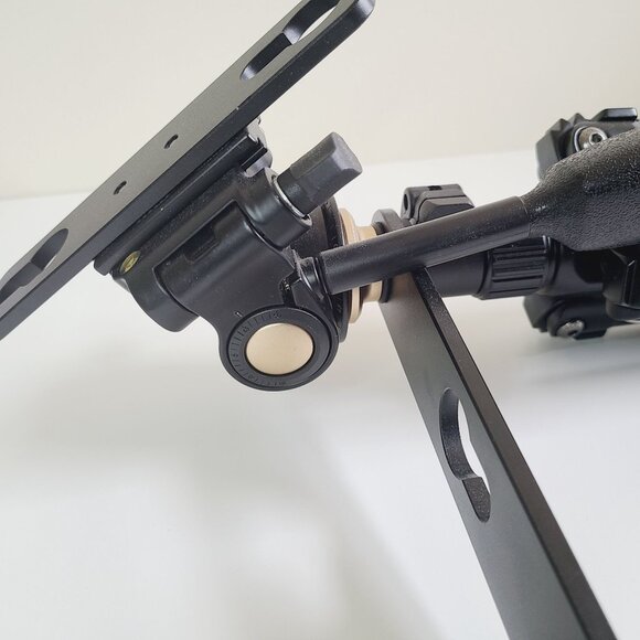 Standmore Desk Travel Adjustable Tripod Stand ONLY And A Swivel Head Tripod - Picture 5 of 12